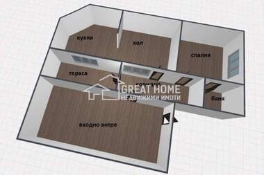 Verkauf - Etage von Haus in Kooperatiwen  pazar,  Targowishte