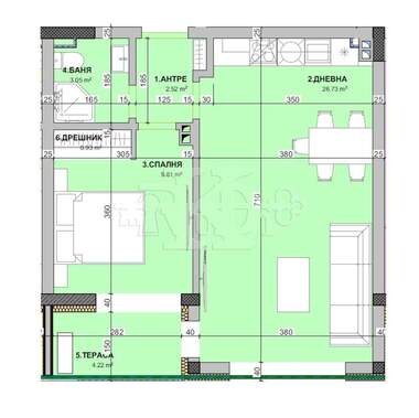 For sale - Apartment in Vinica,  Varna