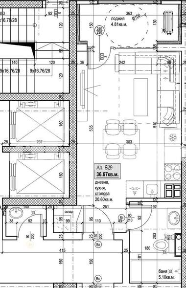 Satış - Apartman olarak Kiuçuk Parij,  Plovdiv