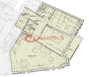 Продажба - Апартамент в Люлин-6,  София