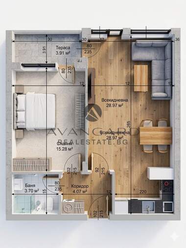 Продажба - Апартамент в Тракия,  Пловдив