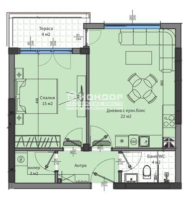 Продажба - Апартамент в Отдих и култура,  Пловдив