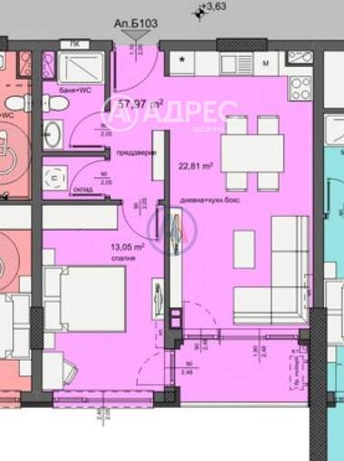 Vânzare - Apartament în Izgrev,  Burgas