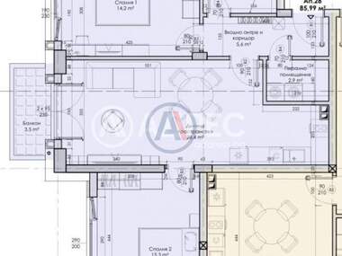 For sale - Apartment in Balchik,  Dobrich