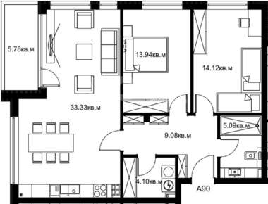 Verkauf - Wohnung in Izgrew,  Warna
