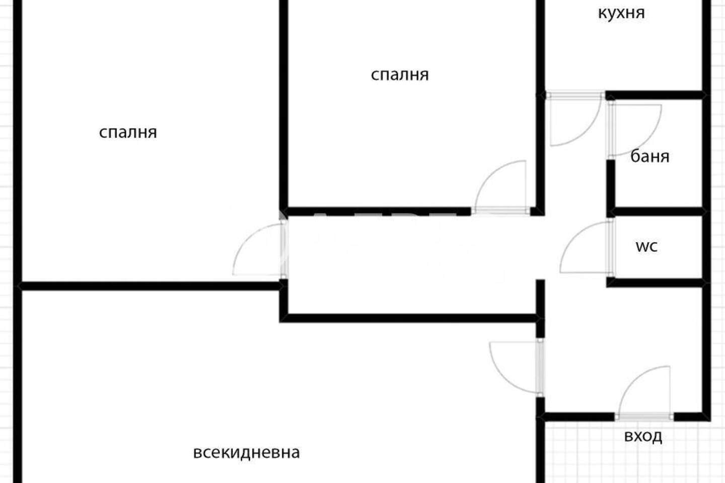 Тристаен Апартамент в Център, София – снимка 5