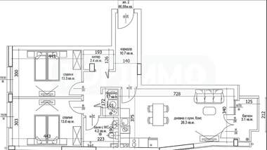 Satış - Apartman olarak Cveten kvartal,  Varna