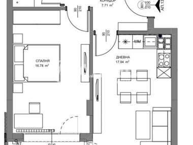 Satış - Apartman olarak Obelia 2,  Sofia