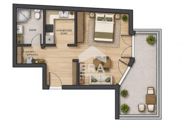 Verkauf - Wohnung in Kolhozen pazar,  Warna