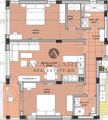For sale - Apartment in Ostromila,  Plovdiv
