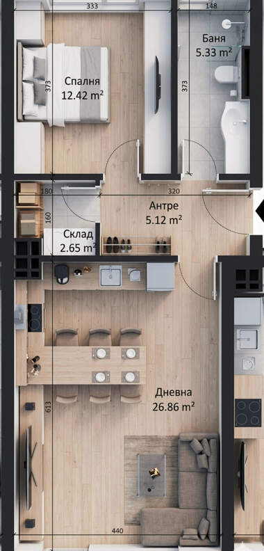 Verkauf - Wohnung in Malinowa Dolina,  Sovia