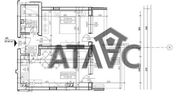 Satış - Apartman olarak Gagarin,  Plovdiv