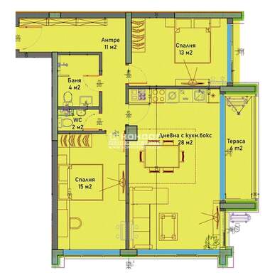 Vânzare - Apartament în Trakia,  Plovdiv