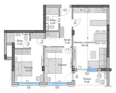 Vânzare - Apartament în Hristo Smirnenski,  Plovdiv