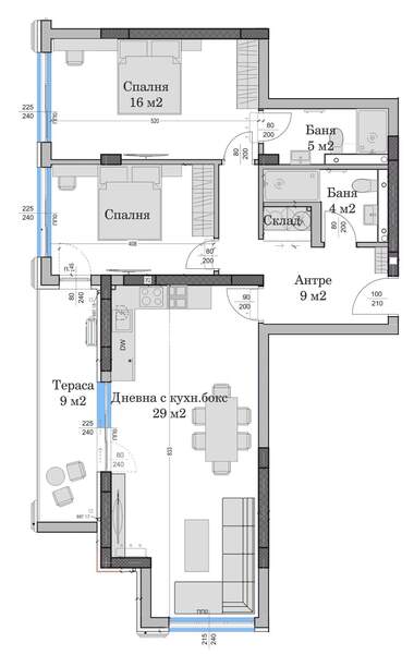 Vânzare - Apartament în Hristo Smirnenski,  Plovdiv