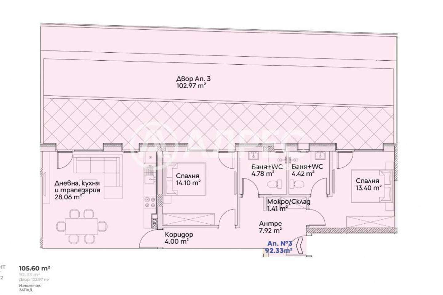 2 bedroom Apartment in Manastirski livadi-Iztok, Sofia – photo 3