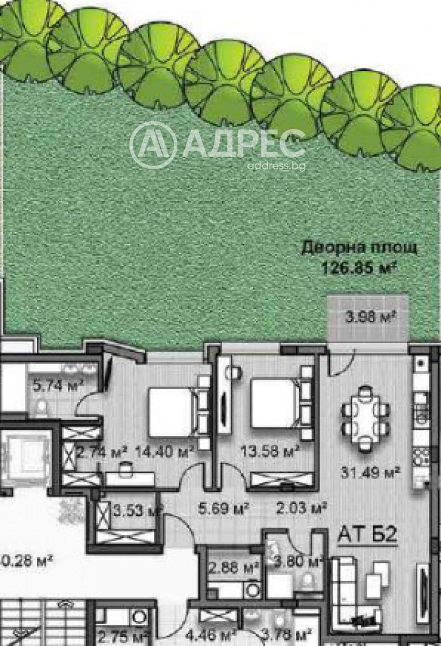 Üç odalı Apartman olarak Krastova vada, Sofia – fotoğraf 4