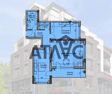 Verkauf - Wohnung in Hristo Smirnenski,  Plowdiw