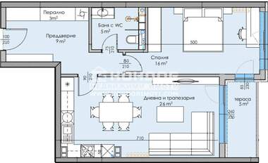 Vânzare - Apartament în Kărșiaka,  Plovdiv
