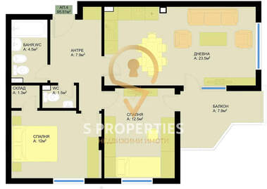 Verkauf - Wohnung in Pobeda,  Warna