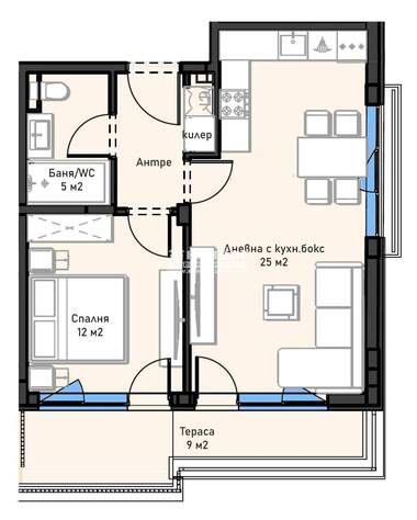 Vânzare - Apartament în Ostromila,  Plovdiv