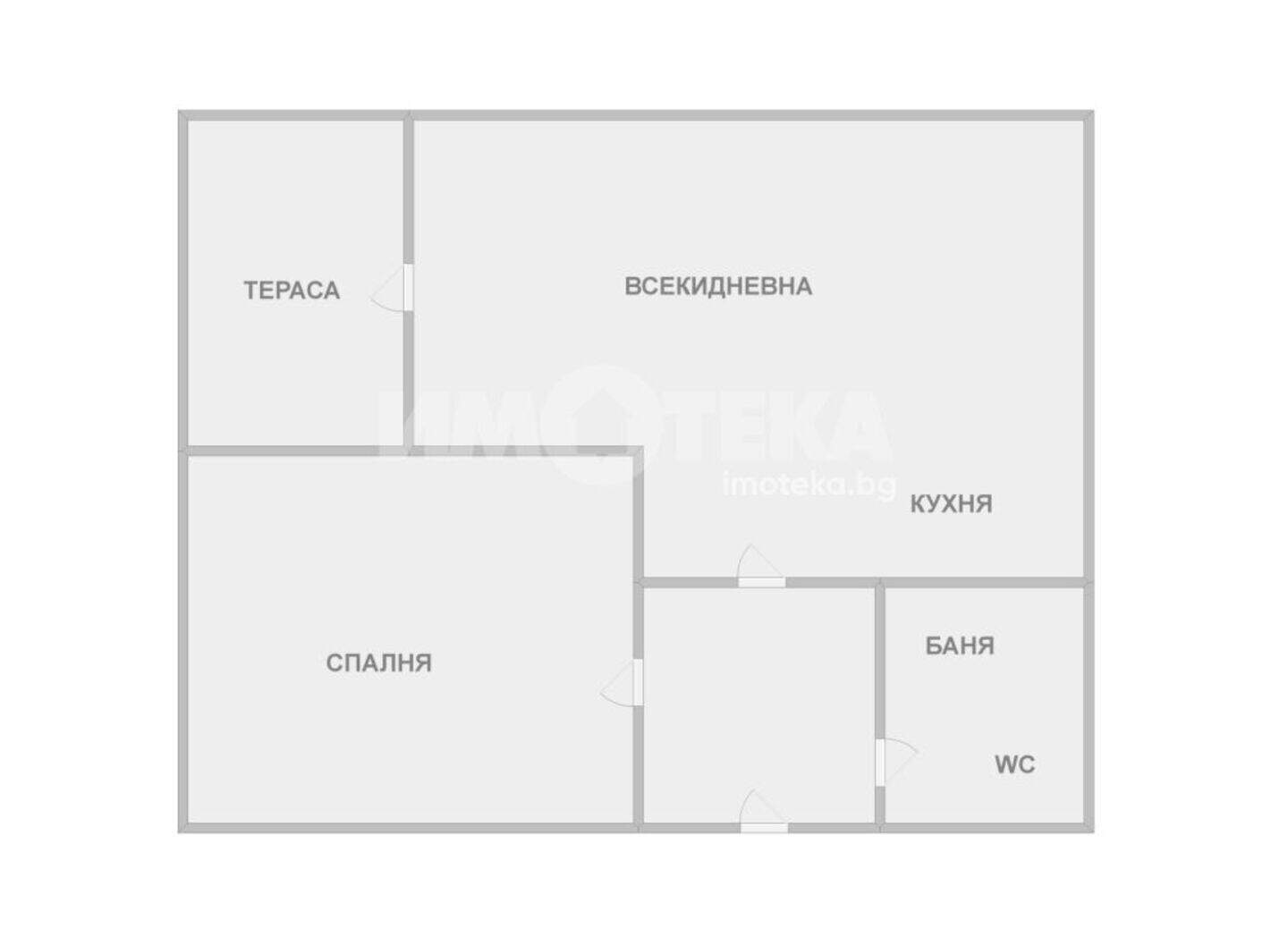 Cu două camere Apartament în Levski, Varna – fotografia 4