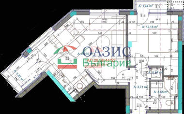 For sale - Apartment in Center,  Burgas