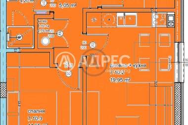 Vânzare - Apartament în Kaîsieva gradina,  Varna