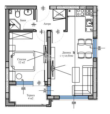 For sale - Apartment in Hristo Smirnenski,  Plovdiv