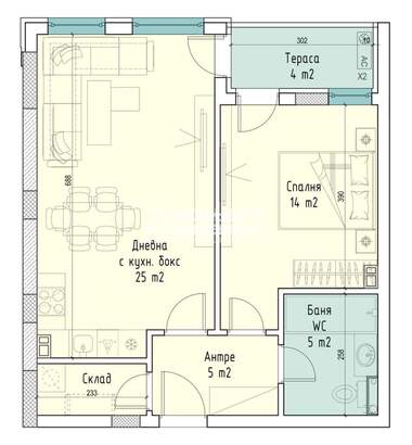 Продажба - Апартамент в Каменица 2,  Пловдив