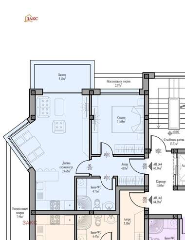 Vânzare - Apartament în Văzrojdenți,  Kărdjali