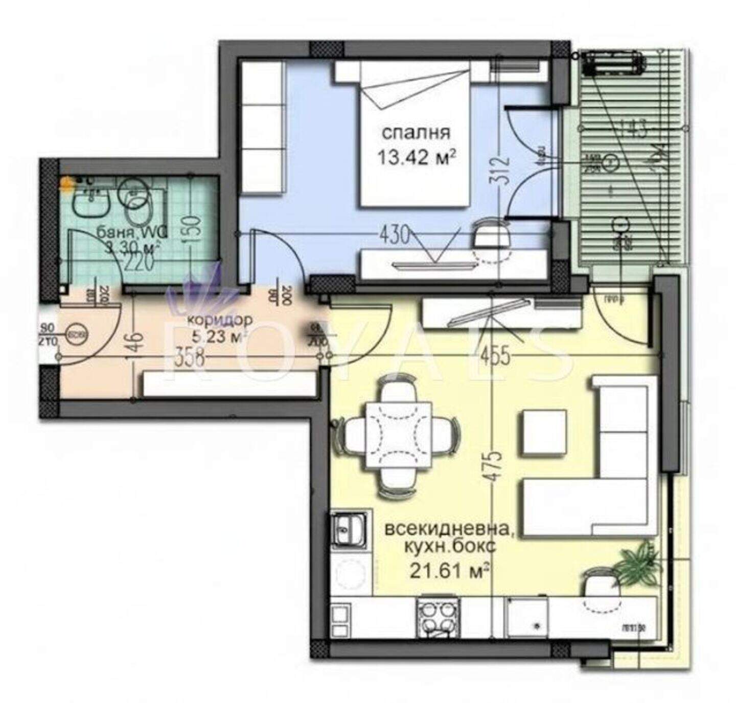 1 bedroom Apartment in Izgrev, Varna – photo 3