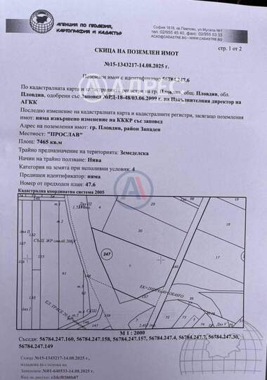 Πώληση - Οικόπεδο για κατασκευή σε Район Западен,  Пловдив