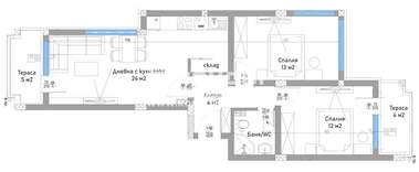 Vânzare - Apartament în Kiuceuk Parij,  Plovdiv