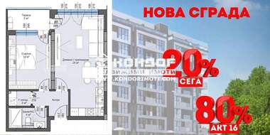 Продажа - Квартира у Тракия,  Пловдив