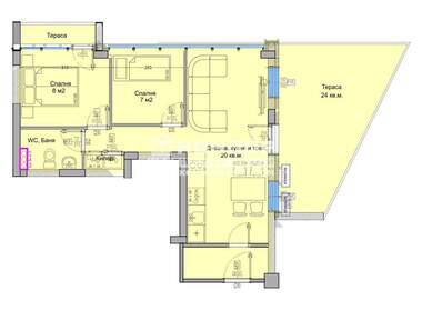 Vânzare - Apartament în Center,  Plovdiv