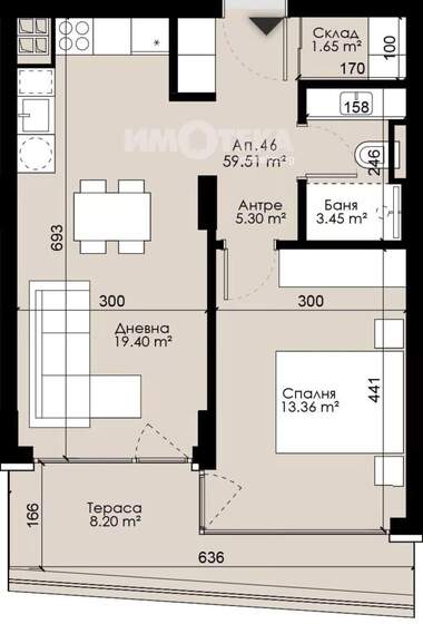For sale - Apartment in Troshevo,  Varna