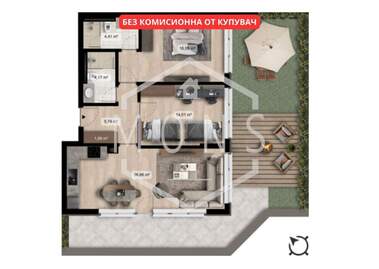 Продажба - Апартамент в 7-ми 11-ти километър,  София
