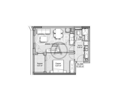 Verkauf - Wohnung in Witoscha,  Sovia
