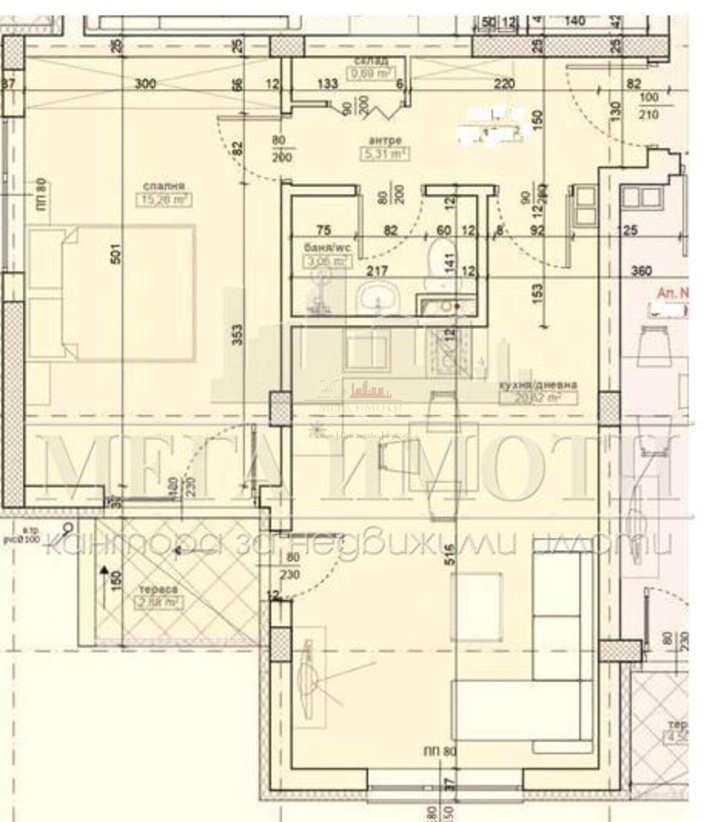 İki odalı Apartman olarak Primorsko, Burgas – fotoğraf 2