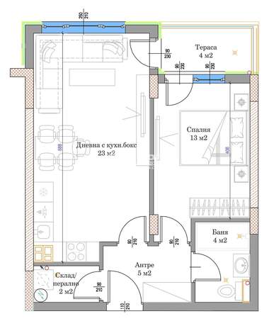 Vânzare - Apartament în Văstaniceeski,  Plovdiv