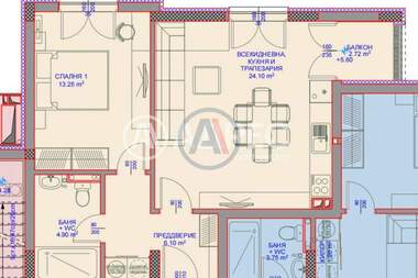 Satış - Apartman olarak Vinica,  Varna
