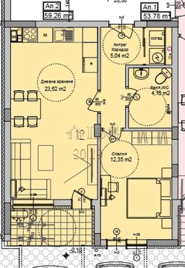 Satış - Apartman olarak Sarafovo,  Burgas