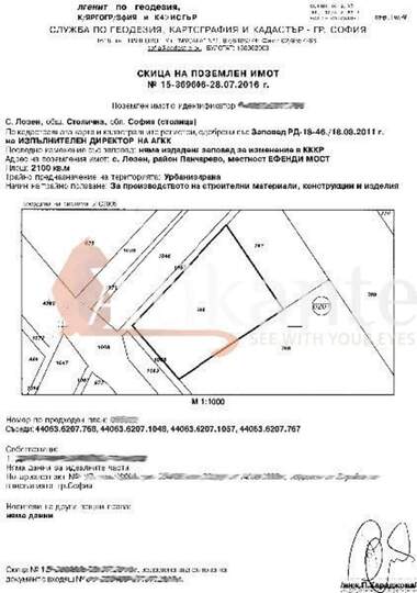 Πώληση - Οικόπεδο για κατασκευή σε Лозен,  София