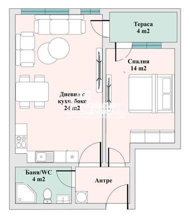 Продажа - Квартира в Тракия,  Пловдив