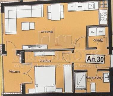 Satış - Apartman olarak Meden Rudnik,  Burgas