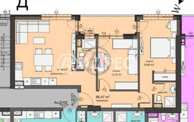 Vânzare - Apartament în Izgrev,  Burgas