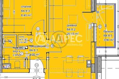Vânzare - Apartament în Kaîsieva gradina,  Varna