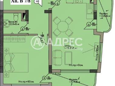 Verkauf - Wohnung in Tschernomorez,  Burgas