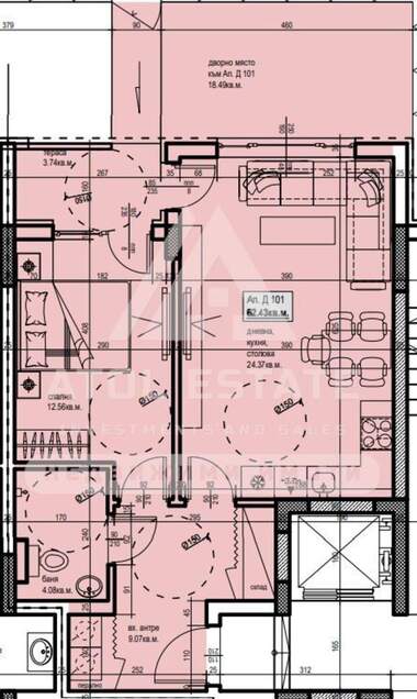 Vânzare - Apartament în Hristo Smirnenski,  Plovdiv